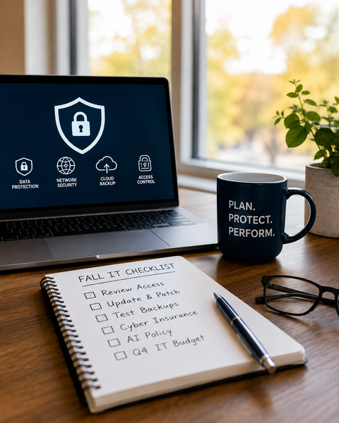 Back to Business: A Fall IT & Security Checklist for SMBs